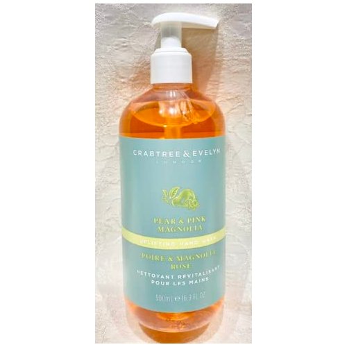 Crabtree & Evelyn Pear & Pink Magnolia Uplifting Hand Wash 16.9 oz