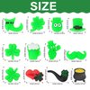 Babycop 12 Pcs St Patrick's Day Mochi Squishy Toys, Mini Cute Squeeze Toy for Party Favors, Stress Reliever Anxiety St Patrick's Day Gifts for Kids