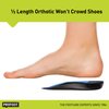 Profoot Orthotic Insoles for Plantar Fasciitis & Heel Pain, Men's 8-13, 1 Pair