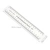 Healifty Eyebrow Embroidery Ruler Plastic Curved Makeup Brow Ruler Tattoo Measure Tools for Lady