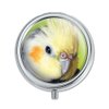 Cockatiel Bird Pet Pill Case Trinket Gift Box