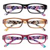 3 Pack Women's Reading Glasses 3.50X