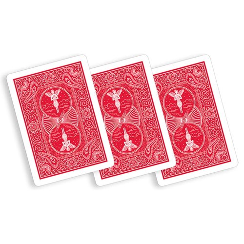 Bicycle 809 Playing Cards - Mandolin Back - Red