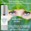 VIVID Peptide Eye Cream with Whitonyl for Dark Circles, Puffiness and Fine Lines - Brightens and Boosts Collagen for Firmness and Hydration