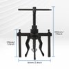 CMTOOL Bearing Puller 3 Jaw Pilot Bearing Puller Blind Bearing Puller Set Bearing Pullers Bushing Gear Puller Small Inner Internal Bearing Puller Kit Car Motorcycle Wheel Pilot Bearing Removal Tool