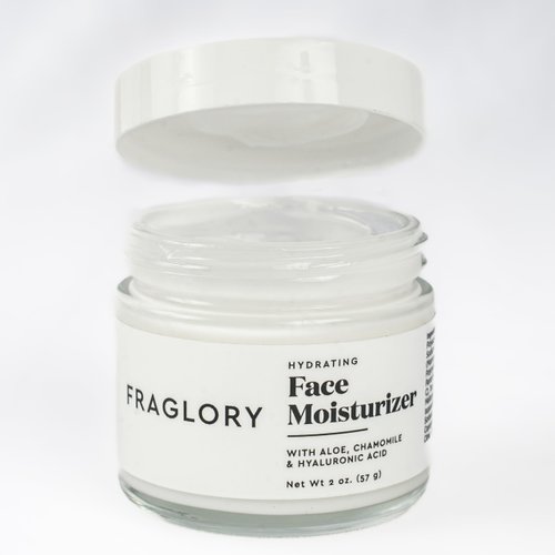 FRAGLORY Hydrating Face Moisturizer for All skin types with Aloe, Chamomile & Hyaluronic Acid