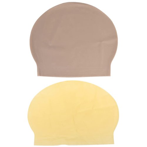 LALAFINA Bald Cap 2pcs Halloween Makeup Bald Wig Cap Fake Bald Wig Costume Accessory Cosplay Party Up Prop Makeup Bald Caps for Adults, Women Costume