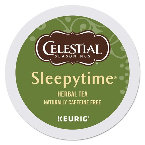 Celestial Seasonings Sleepytime Herbal Tea, Single-Serve Keurig K-Cup Pods, 24 Count