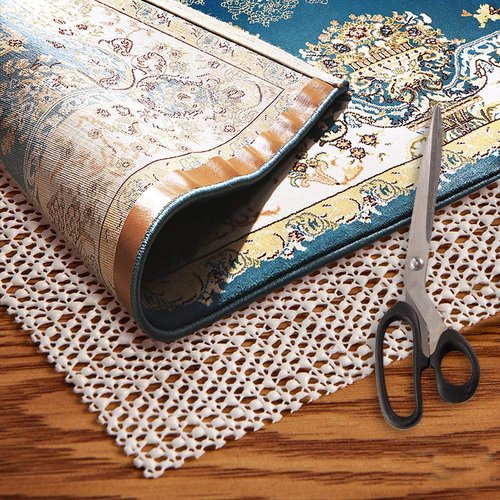 AMZOK Rug Pad 2x6 Rug Grippers - Runner Rug Pad Non-Slip Rug Slip 2x6 Under Rug Non Skid Under Cushions Extra Grip for Hardwood Floor Rug Non Slip Pad Skid for Rug Slip Rug Carpet Mat