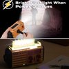 5000 Weather Radio,Solar Hand Crank 5-Way Power Emergency Radio,AM/FM/Shortwave/NOAA Alert Survival Portable Radio,Power Bank USB Charger,Camping Flashlight,Reading Lamp,Headphone Jack,SOS,Compass