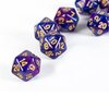 SmartDealsPro 10-Pack 20 Sided Dice D20 Polyhedral Dice for DND RPG MTG Table Game (Color 11)