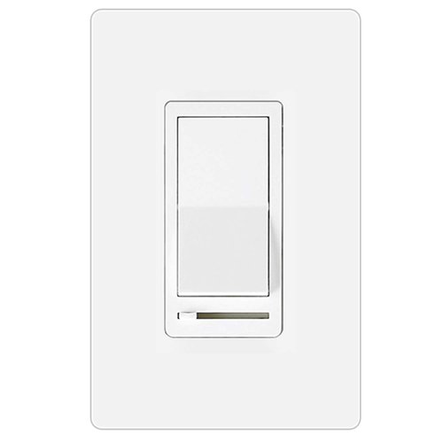 BESTTEN Modern Designer Dimmer Light Switch, 3 Way or Single Pole, for Dimmable LED Lamps, CFL, Incandescent or Halogen Bulbs, UL Listed, Screwless Wallplate Included