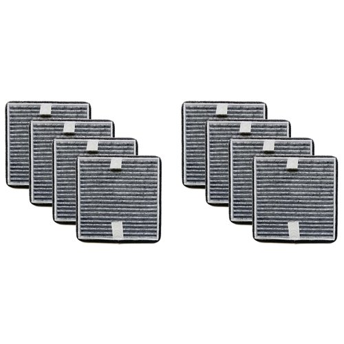 Nispira Carbon Filter Replacement for OdorGrab Portable Air Cleaner Odor Reducer, Compatible with Febreze FHT150W. Compared to part FRF105. 8 Packs