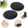 Pumice Stone for Foot, Natural Earth Lava Shower Pumice Stone Black, Exfoliating Rock for Feet, Pedicure Rocks, Stone for Skin Scrubber, Pedicure Exfoliator Tools Scrubber Health Foot Care