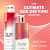 Olay Body Lotion Age Defying & Hydrating for Women with Niacinamide, 24hr Moisturizing, Vitamin E & Vitamin B3 Complex, Fast Absorbing Formula, 17 fl oz