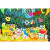 Goodbye School Hello Pool Banner, Bye Bye School Hello Pool Party Decorations, End of School Party Decorations, Last Day of School Party Decorations, Summer Vacation Decorations Garland, Pre-assembled