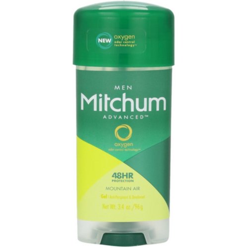 Mitchum Advanced Gel Anti-Perspirant & Deodorant, Mountain Air 3.4 Ounce (Value Pack of 8)