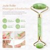 AECW Natural Jade Roller for Face Eyes Tool Jade Facial Roller Noiseless Facial Massage Roller