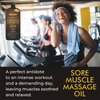 First Botany, Arnica Sore Muscle Massage Oil for Massage Therapy Natural Therapy Oil with Lavender, Mint, Chamomile Essential Oils, Collagen & Stem Cells, Therapeutic Oils for Body Massage Lotion 8oz