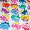 30Pcs Rainbow Bulk Ocean Octopus Mini Pop Backpack Keychain Toy for Student Prizes , Summer Party Favors Gifts, Small Sensory Simple Bubble Fidget (Egg Not Included)