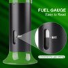Koackl Refillable Butane Torch with Fuel Gauge & Safety Lock - Adjustable Flame - Perfect for Welding, Resin Art, & More - One-handed Operation (Butane Gas Not Included)