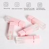 FZBNSRKO 6Pcs Gradient Pink Lip Gloss Tube Vial Empty Refillable Lipstick,Lip Gloss DIY Makeup Lipstick Tube Feminine Products,8ml