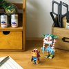 PIPEROID Funny & Angry Circus Duo - Japanese 3D Paper Puzzle DIY Robot kit for Kids and Origami Kit for Adults
