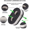 798452 593260 Air Filter with 595658 Lawn Mower Air Cleaner Cover Replacement for Briggs Stratton 103M02 104M02 104M05 09P700 093J02 550E 550EX, 575EX, 625EX, 625EXi, 675EXi, 725Exi