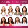 L'Oreal Paris Excellence Creme Permanent Hair Color, 6A Light Ash Brown, 100 percent Gray Coverage Hair Dye, Pack of 2