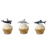Higherbros Sharks Figures Sea Animals Whale Toys Set Ocean Animal Action Figures, Great for Kids Bath Toys, Beach Toys, Cake Topper and Party Favors, Gifts, Prizes, Rewards (12 PCS)