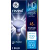 GE Lighting Reveal HD R20 Indoor Flood Light Bulb, Dimmable, 45-Watt, 230 Lumen, Medium Base, 1-Pack