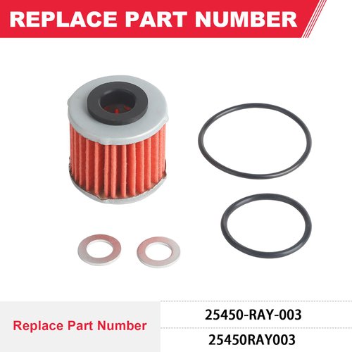 Fitede Automatic Transmission Filter Fits for Honda V6-2003-2007 Accord,2005-2006 Odyssey,2005 Pilot,For 2004-2006 Acura TL V6 Replaces# 25450-RAY-003 25450RAY003