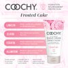Coochy Intimate Shaving Cream | Shave Conditioner & Moisturizer for Face & Body | Ideal for Sensitive Skin Care | Frosted Cake, 3.4 oz