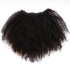 ZigZag Hair Afro Kinky Curly Clip In Human Hair Extensions Brazilian Virgin African American 4B 4C Clip in Hair Extensions Natural Clip Ins For Black Women (14inch, 4B 4C)