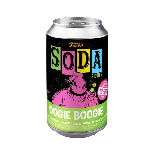 Funko Soda Pop! The Nightmare Before Christmas: Oogie Boogie Black Light Vinyl Soda Pop (1 in 6 Chance of Chase)