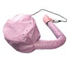 FMELAH Portable Soft Hair Drying Bonnet with Adjustable Attachment for Hand Held Hair Dryer - Salon Baking Oil Mask (Pink)