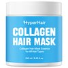 HyperHair Collagen Hair Mask (250ml), Treatment Deep Repair Conditioning, Natural Deep Conditioner Hydrating Masque, Argan Oil Collagen Hair Mask Essence for Dry Damaged Hair All Hair Types