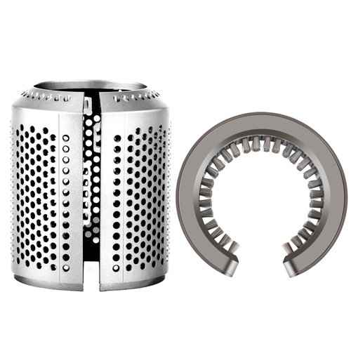 YTCHYYSK Upgraded Hair Dryer Filter Replacement for Dyson Supersonic HD01 HD03 HD08 HD15 Outer Filter Cage Repair Accessories with Cleaning Brush
