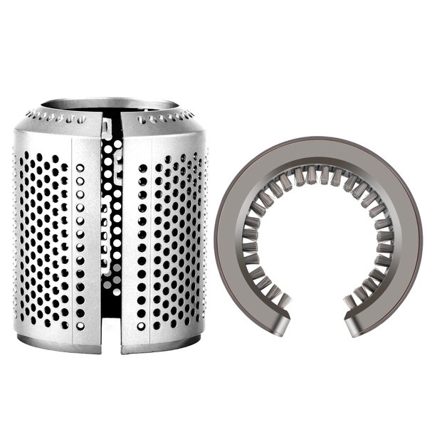 YTCHYYSK Upgraded Hair Dryer Filter Replacement for Dyson Supersonic HD01 HD03 HD08 HD15 Outer Filter Cage Repair Accessories with Cleaning Brush
