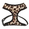 East Side Collection Polyester Plush Leopard-Print Dog Harness, Medium