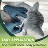 TriOak Flea and Tick Prevention for Cats: Flea & Tick Topical for Cats Over 1.5lbs, 6 Dose Flea and Tick Control/Prevention for 6 Months (6 Pack)