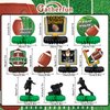 10PCS Football Party Decorations Football Table Centerpiece Football Honeycomb Centerpieces Table Toppers for Football Birthday Party Football Game