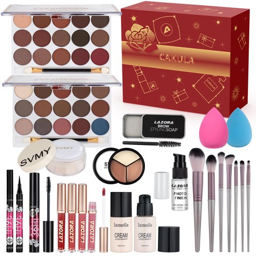Makeup Kit for Women Full Kit Makeup Set Gift Kits for Women & Teens Make Up Sets for Girls Ages 10-12 Makeup Kits for Teenagers