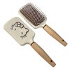 Cute Hair Brush for Thick Curly Thin Long Short Wet or Dry Hair, Wooden Handle Friendly Massage Scalp Brush for Women and Girls