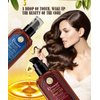 DISAAR BEAUTY Keratin Hair Oil Ultra Moist Daily Repairing Rich Proteins and Vitamins Protect Hair from Plant Essence 120ml (KERATIN OIL)