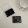 U Shaped Bun Wedding Bridal Black Hair Pins (Black-120Pcs)