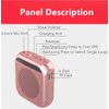 Portable Voice Amplifier with Wired Microphone Headset Rechargeable PA System Speaker Personal Microphone Speech Amplifier Power Amplifiers Loudspeaker for Teachers/Metting/Tour Guide (Rose Gold)