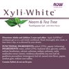 NOW Solutions, Xyliwhite™ Toothpaste Gel, Neem and Tea Tree, Cleanses and Whitens, Clean and Fresh Taste, 6.4-Ounce