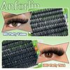 Eyelash Extension Kit 280 pcs Fluffy Lash Clusters D Curl 14-22mm Mix 80D&100D Individual Lashes with Lash Bond, Lash Seal and Lash Applicator for Lash Extension, by Anforlin