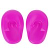 Hair Dye Ear Cover, Ear Cover Protectors For Shower,Hair Dye, Hair Dryer, Bathing, Waterproof Plastic Ear Shower Caps Reusable Hair Dye Shield Cap Anti Staining Plastic Guard Protects